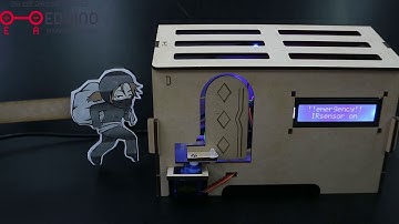 [에듀이노]스마트 홈 키트_IR적외선센서 + LCD모듈_동작영상