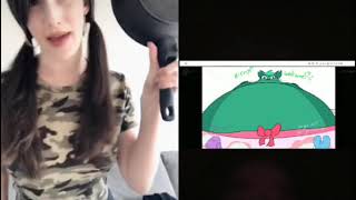 God Damm Stop Hitting Me With A Frying Pan Saying Not The Mama Ill Throw Across On A Room