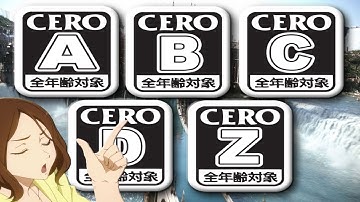 Japanese Video Game Rating System Meanings