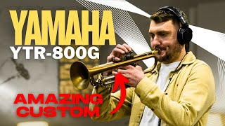 Yamaha YTR-800G Trumpet | Customized by KGUmusic – Jazz Test - YouTube