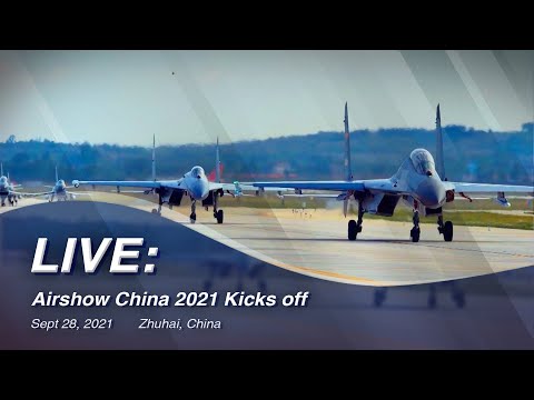 LIVE: Airshow China 2021 Kicks off in Zhuhai