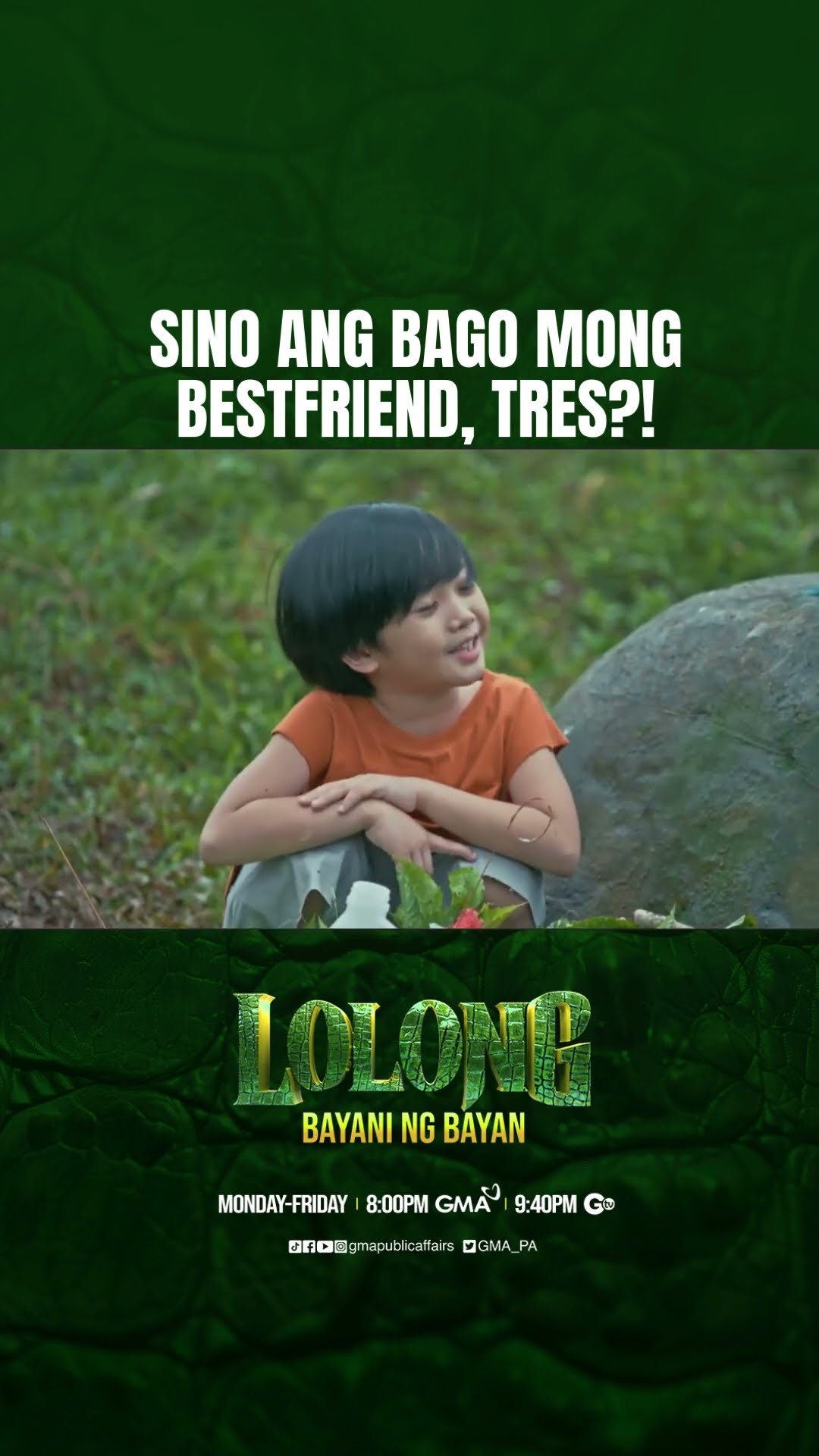 Sino ang bago mong bestfriend, Tres?! | Lolong 2