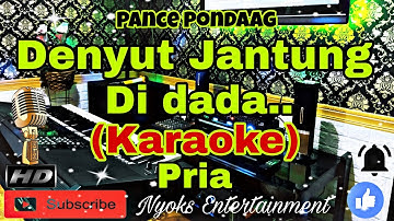 YANG PERTAMA KALI - Pance Pondaag (KARAOKE) Nada Pria Versi 2024 || D=DO