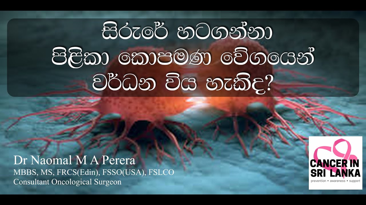පිළිකාවක් කොපමණ වේගයකින් වර්ධනය වන්නේද? මෙය මුල් අවදියේදී හදුනාගත හැක්කේ කෙසේද ?