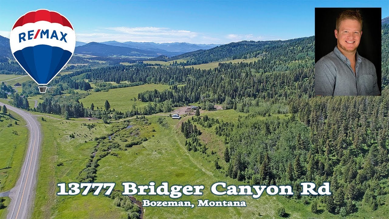 13777 Bridger Canyon Road Land For Sale Gallatin Valley Remax