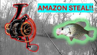 Cheapest Ultralight Reel On Amazon!! Reel Review!!
