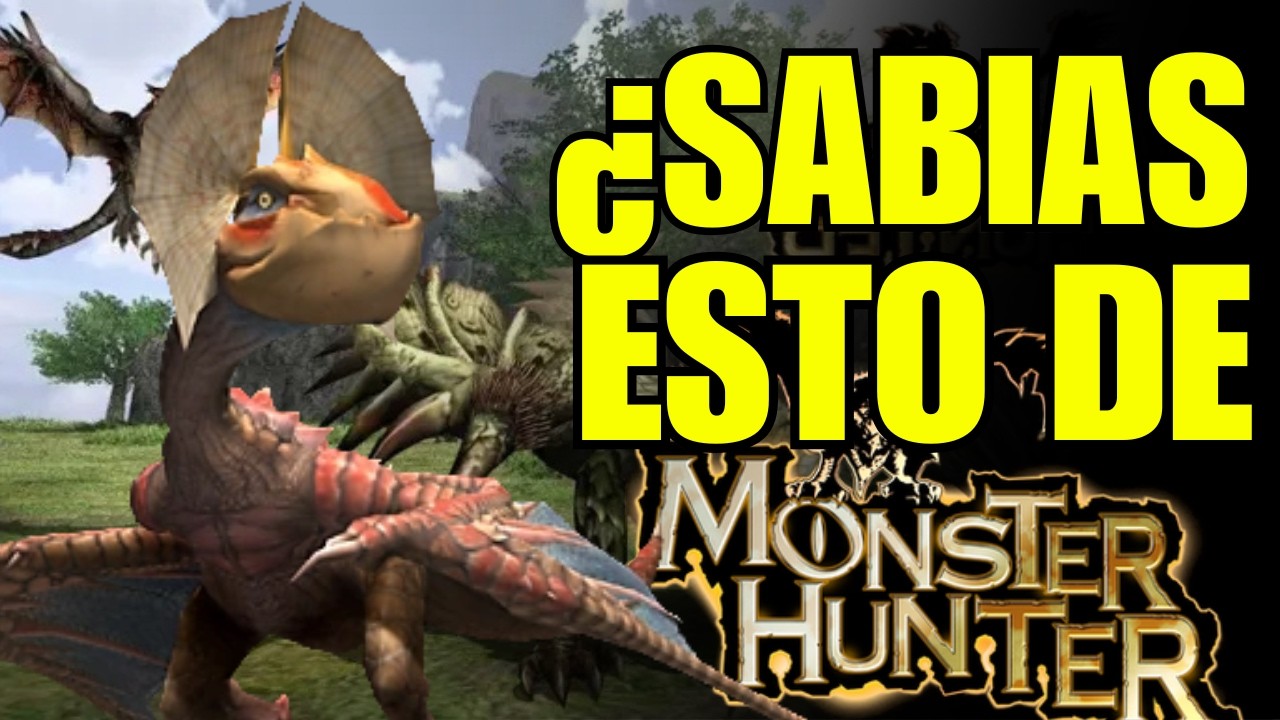¿Sabías esto de MONSTER HUNTER? 21 datos que Te Dejarán con la boca abierta