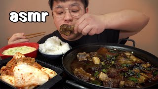 Today`s menu is Braised Beef Ribs sogalbijjim mukbang Legend koreanfood asmr
