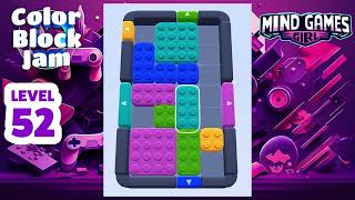 Color Block Jam level 52 gameplay walkthrough solution