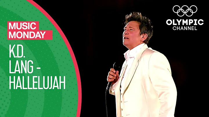 k.d. lang performs Hallelujah - Vancouver 2010 Oly...