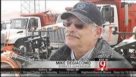 Street Crews Working Around The Clock To Clear Roads On Limited Equipment