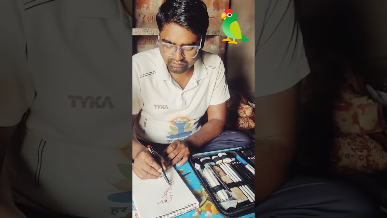 Easy Parrot Drawing Step by Stepबच्चों के लिए तोता ड्राइंग आसान तरीका