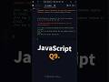 fibonacci sequence #javascript #9 javascript interview question for freshers #trending #explore