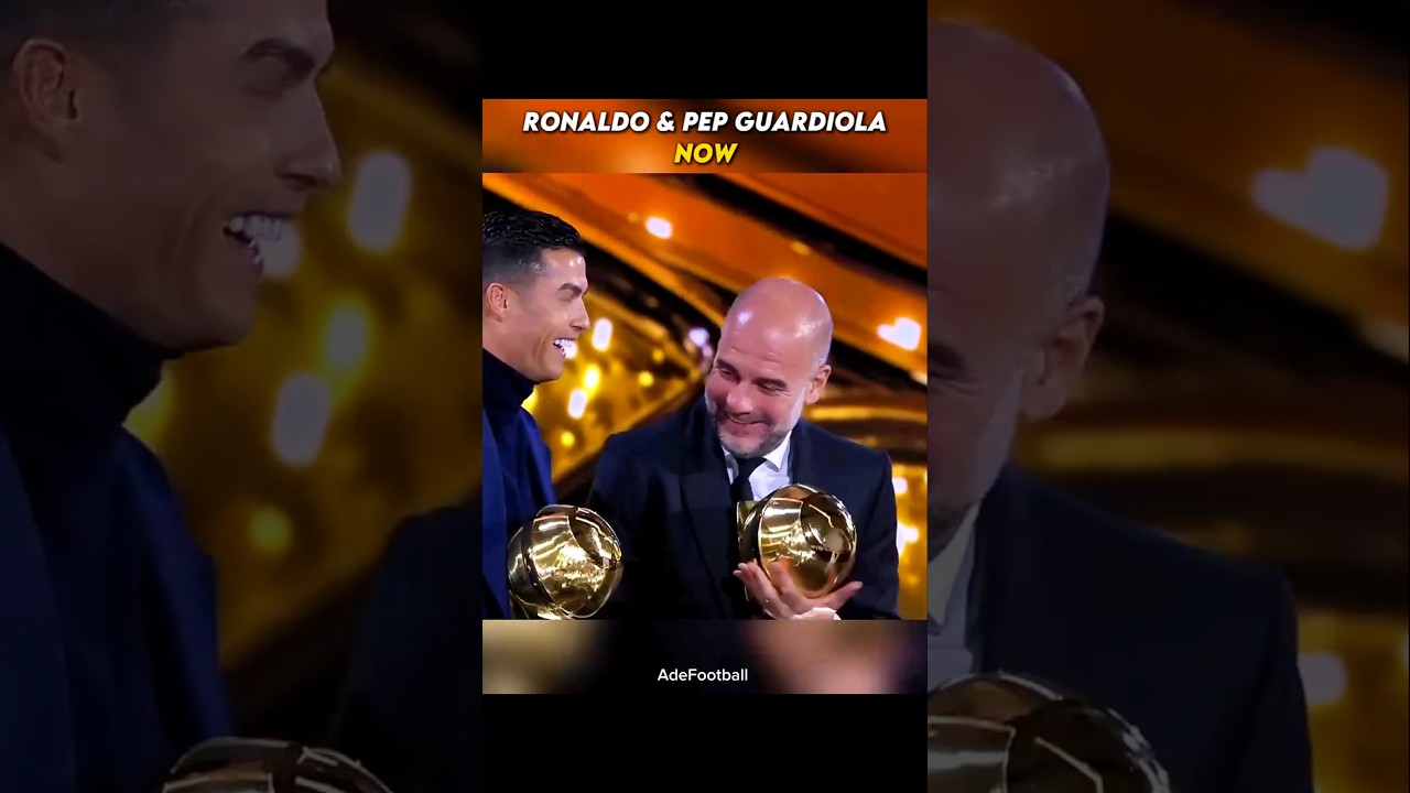 Ronaldo & Pep Guardiola Now + Before 😢