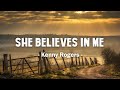 Kenny Rogers - She Believes In Me (Lyric)