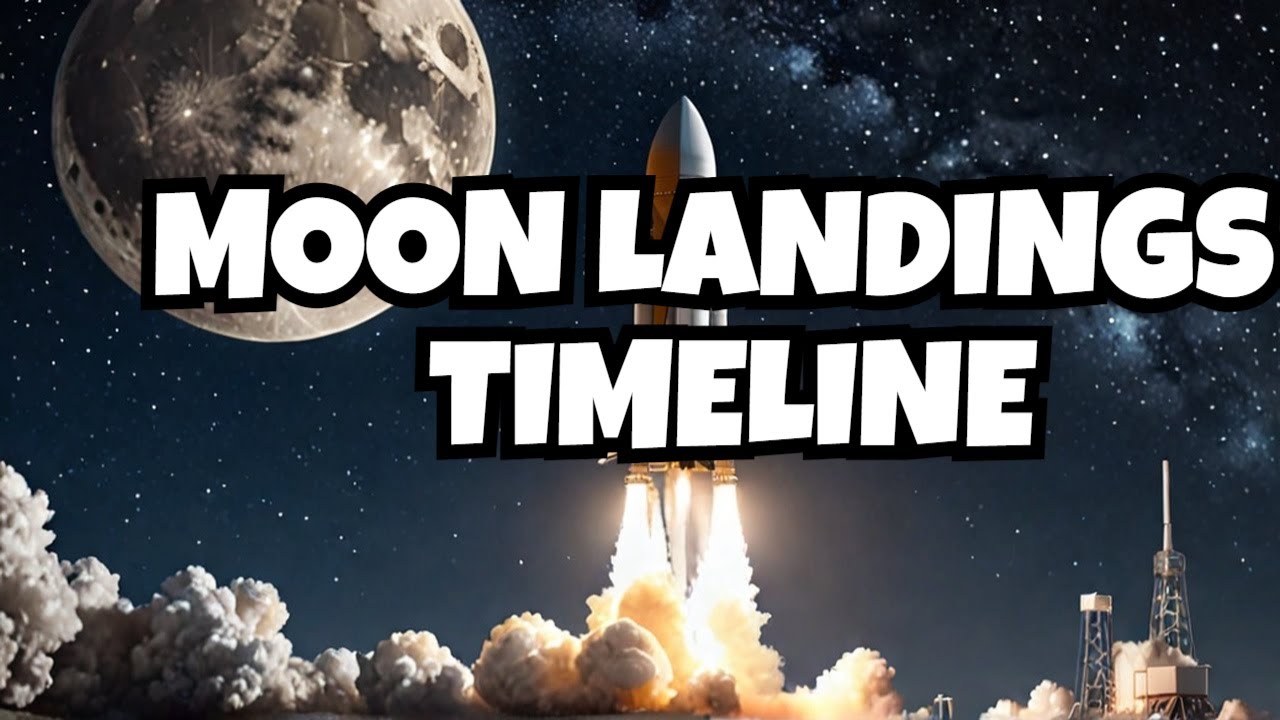 The Complete History of Moon Missions (1959 - 2024)