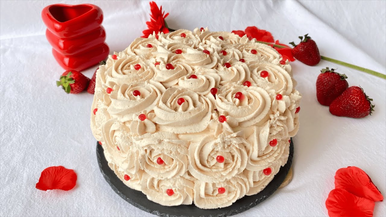 TORTA SPECIALE con CHIPS e PERLE di FRAGOLE per la FESTA DELLA MAMMA ! Strawberry Pearl Cake