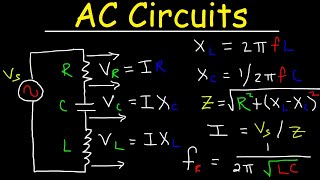 AC Circuits - Impedance &amp; Resonant Frequency