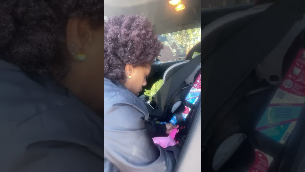 Reborn baby doll joovy car seat