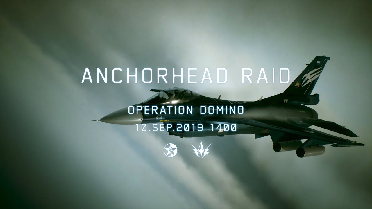 Mission 19 but it takes place over Anchorhead Bay at Ace Combat 7