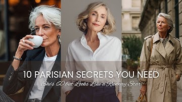 She’s 60 but Looks Like a Runway Star ✨ 10 Parisian Secrets You Need 🎨
