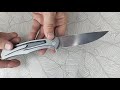 Нож от Бирюкова А.И. N4. Один из лучших больших складных ножей с клинком 110мм и сталью М398.