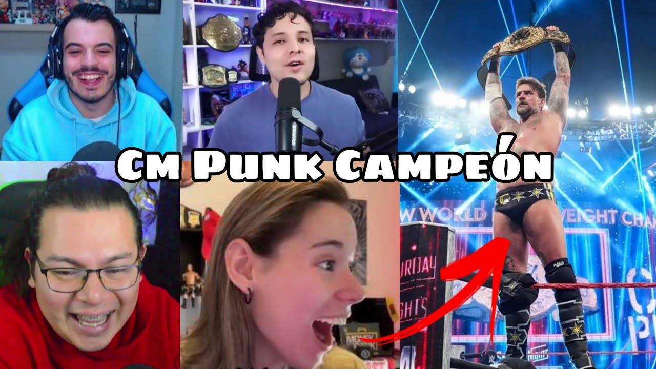 Las MEJORES REACCIONES a la VICTORIA de Cm Punk ante Jey Uso