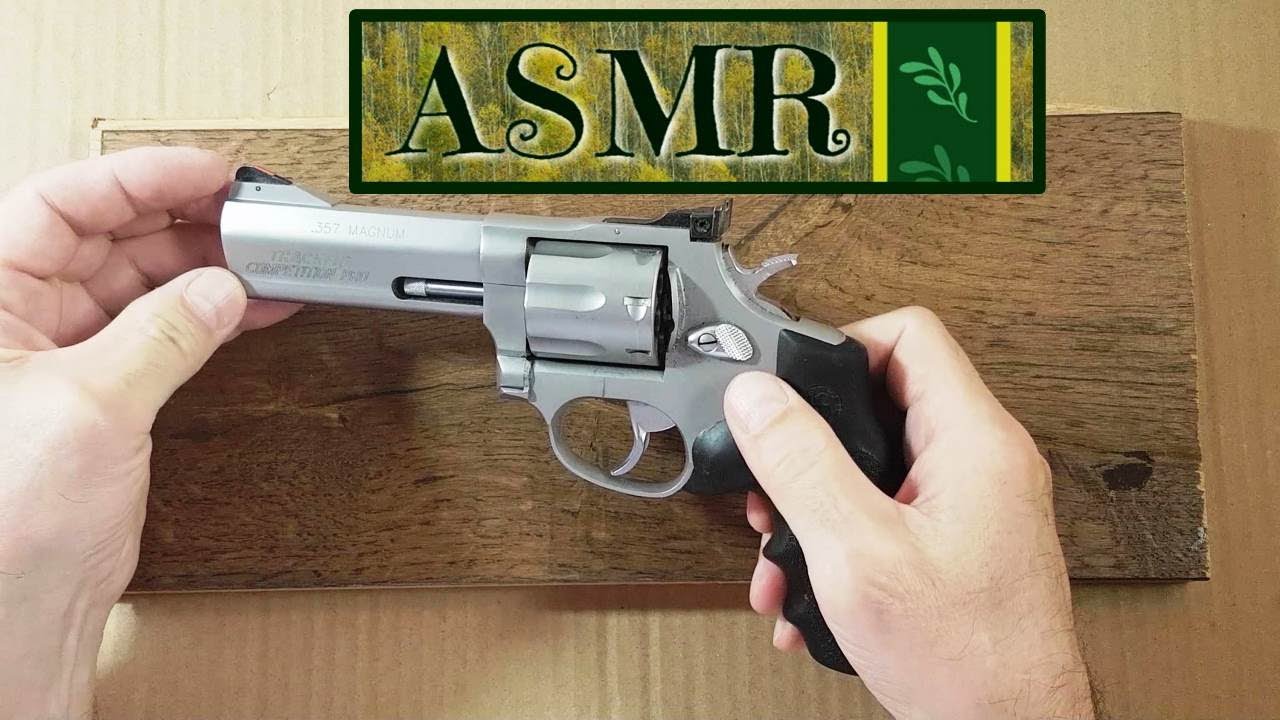 ASMR - Relaxing Gun Cleaning 🎡 (lots of tingling sounds)