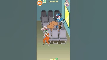 Pranks Police 2 level 87 gameplay walkthrough | All levels |android, iOS mobile | newupdate#shorts