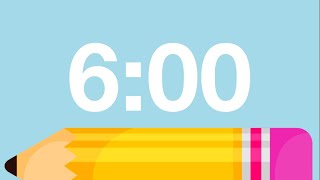 6 Minute Cute Back to School Timer (Silent)