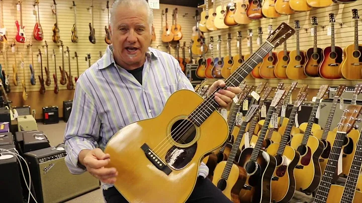 Norm playing a 1930 Martin OM-28 Herringbone here ...