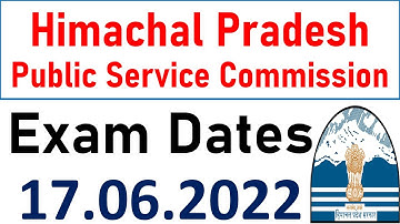 HPPSC Latest Exam Schedule 2022 Out |