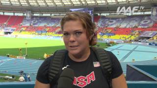 Moscow 2013 - Amanda BINGSON USA - Hammer Throw Women - Qual B