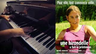 🎹Philippe ROMBI✨UNE HIRONDELLE A FAIT LE PRINTEMPS (Thème de Sandrine) - Piano Cover
