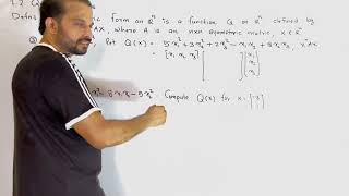 Module 4 Video 12 ( 7.2 Quadratic Forms)