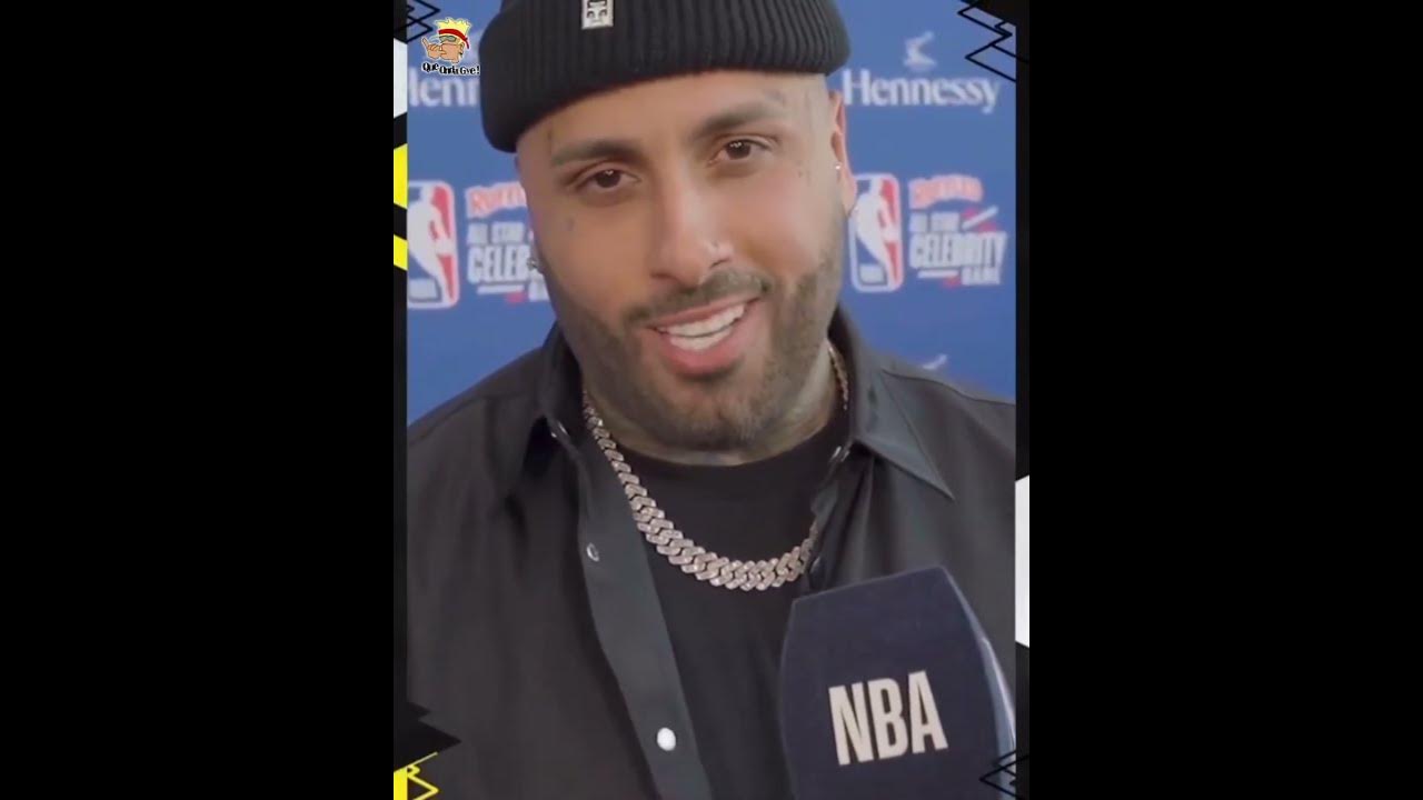 Nicky Jam fue invitado al juego de Celebridades en los All Star Games