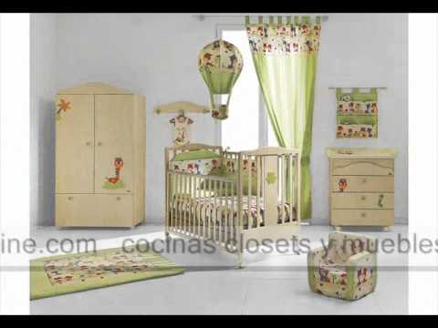 Decoración de habitaciones infantiles, cuartos para bebe, dormitorios,