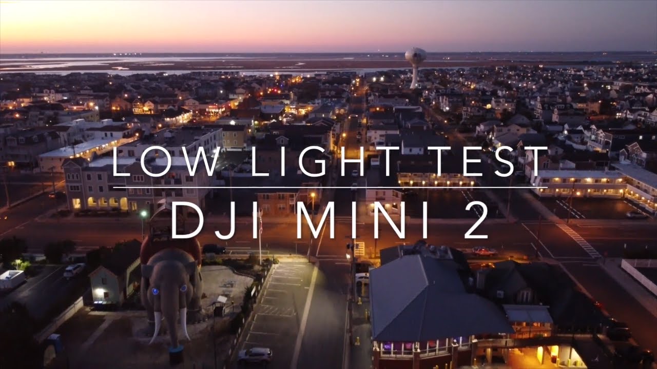 Night footage, DJI MINI 2