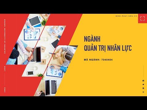 Ngành Quản trị nhân lực | Đại học Công nghiệp Hà Nội 2021