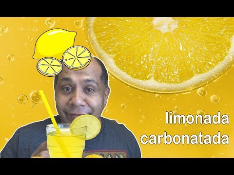 Que hace cuando la vida te da limones ? Haz una limonada con agua carbonatada