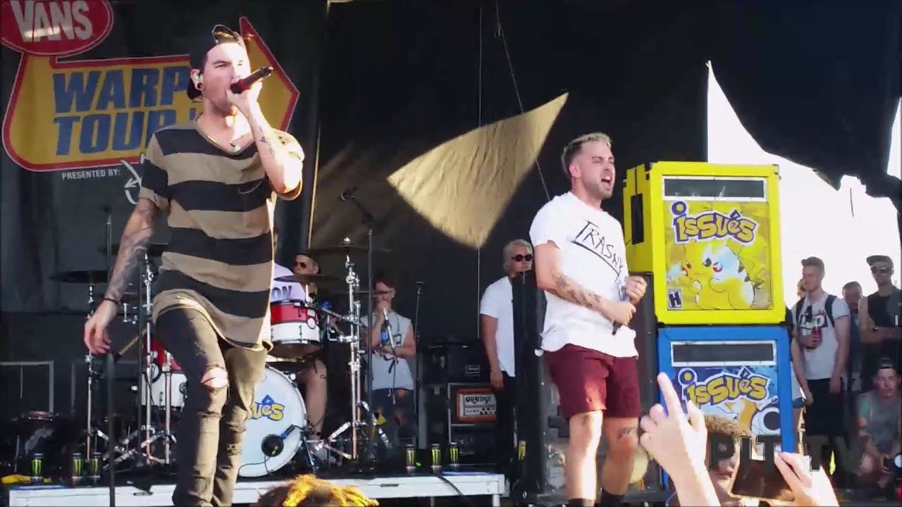 issues band warped tour