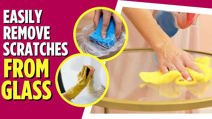How to Remove Scratches From Glass Surfaces