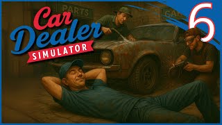 Nivel 7! Grúa nueva y Amplío zona de lavado y Taller - #6 Car Dealer Simulator Gameplay Español screenshot 5