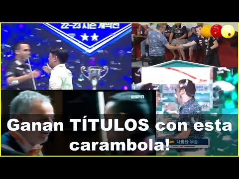 LKL ángulo corto - La Carambola que permite GANAR TÍTULOS! | Billar a 3 Bandas