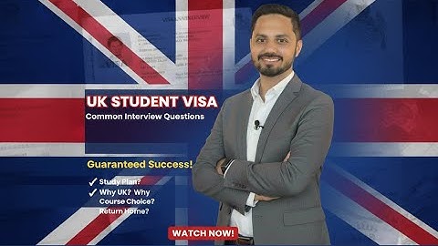 UKVI Credibility Interview Mock | Glasgow Caledonian University | January 2026 Student Visa
