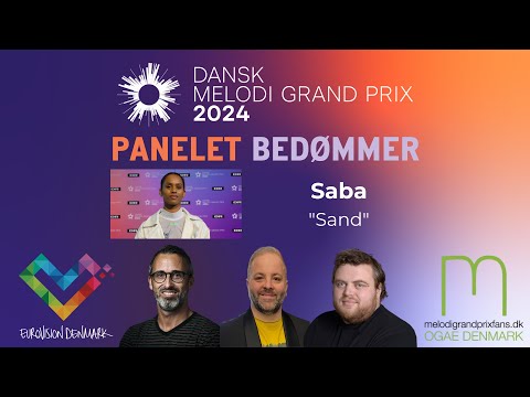 Saba - "Sand" | Panelet bedømmer | Dansk Melodi Grand Prix 2024 | #DMGP