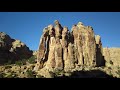 Aerial eagle arch san rafael utah desert climb overhead san rafael swell a large geologic featur