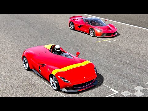 ferrari-monza-sp1-vs-ferrari-laferrari---imola