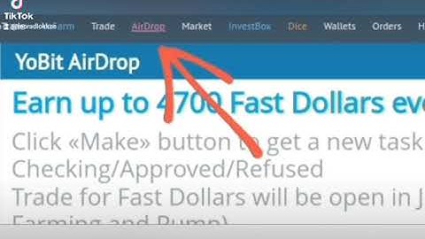 Earn up to 4700 Fast Dollars every day on YoBitttps://yobit.net/airdrop/bonus