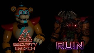 [Blender/FNAF] animation Glamrocks meet Ruins